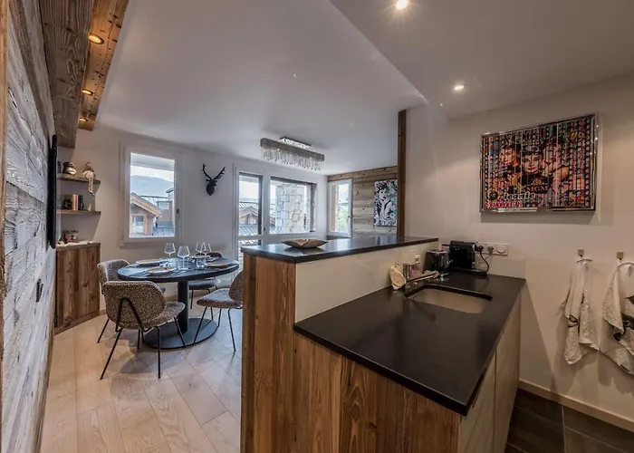 Апартаменты 1850 - 4 Pers - Skis Aux Pieds Avec Parking Et Wifi - Fr-1-631-232 Куршевель